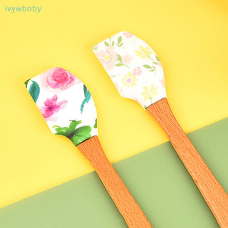 1pc mini silicone kem nướng bánh cạp bơ thìa chịu nhiệt nhà bếp bánh ngọt dụng cụ cạo nhà bếp dụng cụ nướng bánh tốt