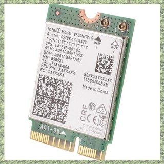 (C Z G L) 1730Mbps cho Bộ máy tính để bàn AC 9560 không dây băng tần kép Bluetooth 5.0 802.11Ac M.2 CNVI 9560NGW Thẻ Wifi