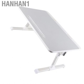 Hanhan1 Portable Bed Tray Table  Laptop Solid Construction Large Desktop Space for Reading