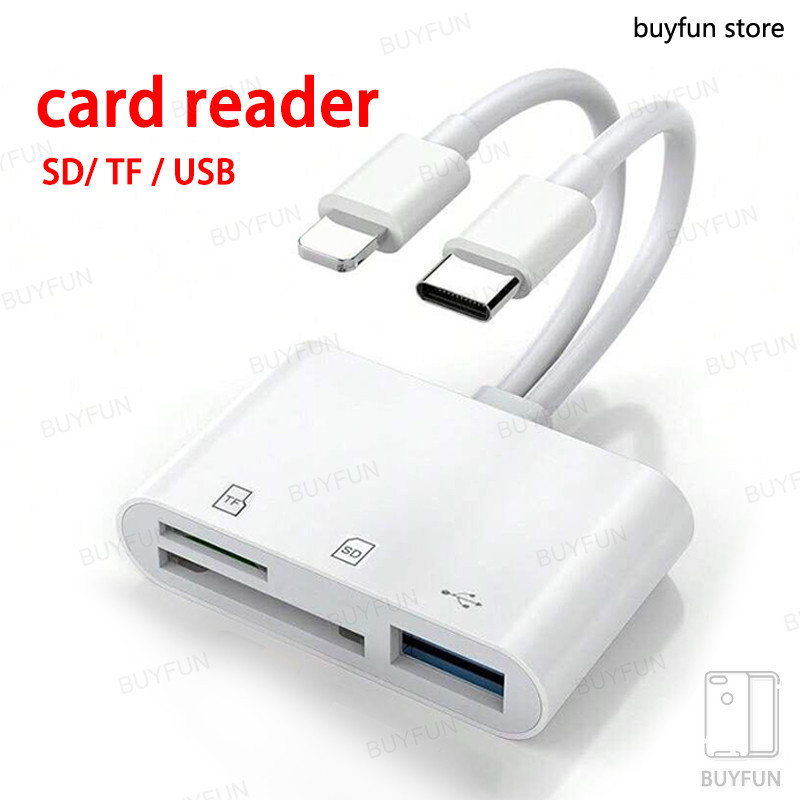 Type c L SD TF USB Card Reader Adapter Connector
