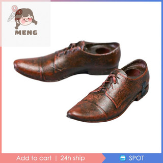 Búp bê nam MENG 1 đôi giày da tỷ lệ 1 / 12
