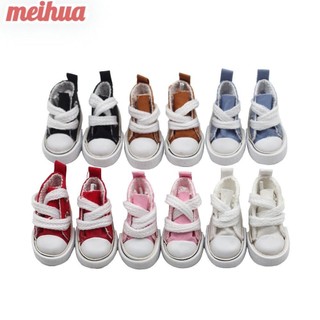 Giày Búp Bê MEIHUA, Giày Vải Búp Bê BJD 3.5CM 1 / 8 Điểm, Sở Thích Làm Bằng Tay Thay Thế DIY Ngón Tay Khiêu Vũ Giày Đồ Chơi Búp Bê