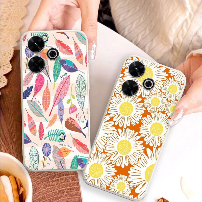 Dành Cho Redmi 13 4G 5G Redmi 13C Redmi 12C Redmi 12 4G POCO C65 Bộ Sưu Tập Quái Vật SpongeBob Squar