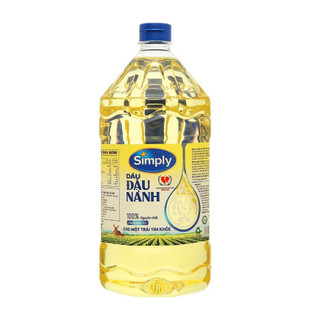 Dầu ăn đậu nành/gạo lứt simply 2 lít