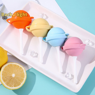[Đèn nền] Lollipop Silicone Ice Box Khuôn Popsicle Máy làm kem Mini Khuôn làm kem gia đình Popsicle Ball Diy Khuôn Dụng cụ làm kem tự làm [Mới]