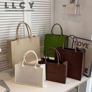 Túi xách LLCY 1 chiếc, Túi đeo vai nỉ màu trơn du lịch, Túi xách đeo chéo S / M / L dung tích lớn thông thường dành cho nữ