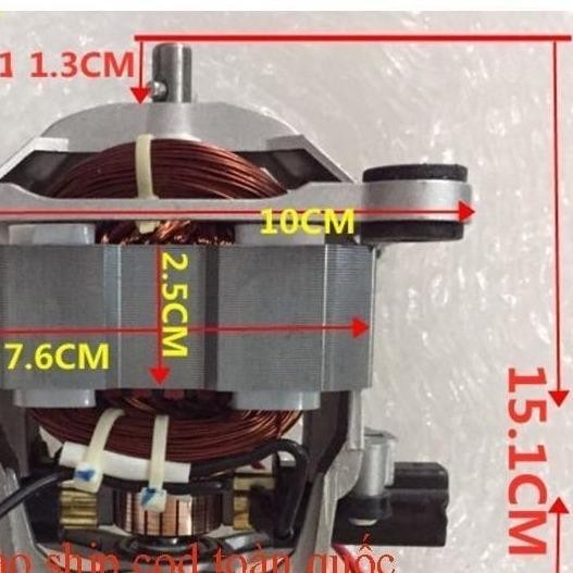 Động cơ máy xay sinh tố 9525-1500w - HC9525 - trục tròn rãnh
