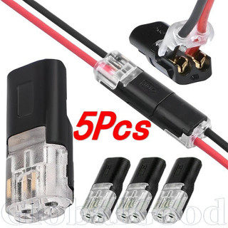 1 / 3 / 5 Kẹp Kết Nối Dây An Toàn 18-22AWG | Thiết bị đầu cuối điện ABS 300V / 10A, Không có dây dẫn lộ, cấp công nghiệp cho gia đình / xưởng (-20°C~80°C)