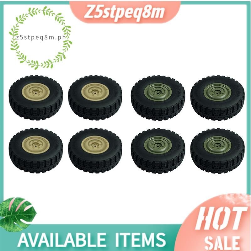 【 Z5stpeq8m 】 4 Lốp Lốp Bánh Xe LD-P06 Cho LDRC LD-P06 LD P06 Unimog 1 / 12 RC Xe Tải Phụ Kiện Phụ K