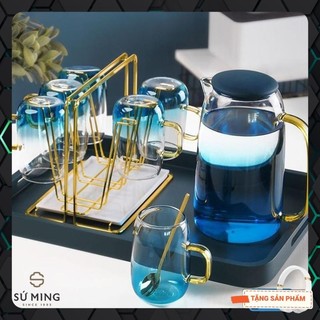 Bộ Bình Cốc Thuỷ Tinh [CAO CẤP] [CHÂU ÂU], sang trọng tinh tế, giao hàng an toàn, nhanh chóng.