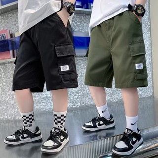 Quần mùa hè bé trai Quần short trẻ em mới Quần short trung và lớn thời trang trẻ em quần công sở thông thường năm quần