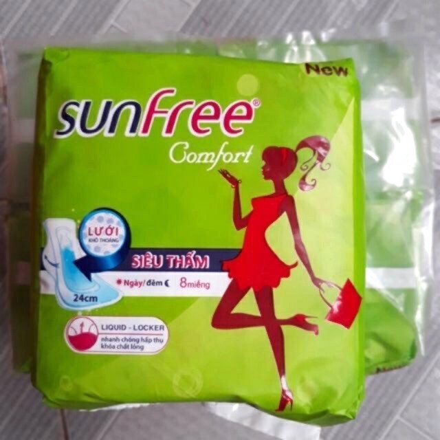 COMBO 2 BĂNG VỆ SINH SUNFREE