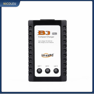 Nicoleu | rc toy b3 lipo 10w bộ sạc cân bằng đơn giản 2s-3s pin lithium 7.4v 11.1v pro bộ sạc nhỏ gọn b3ac