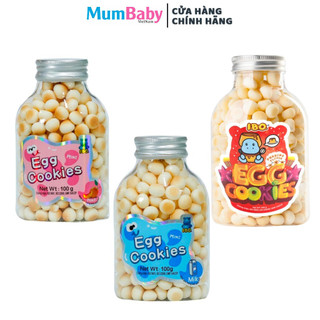 Bánh Ăn Dặm men trứng men bi IBO dành cho bé từ 6m+ 100g