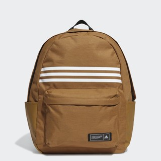 Adidas phong cách sống ba lô 3 sọc ngang classic unisex nâu hr9827