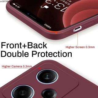 Ốp lưng Redmi Note 12 Note12 Pro 4G 5G Vỏ điện thoại silicon lỏng cho Xiaomi Redmi Note 12 Note12 Pro Plus Ốp lưng mềm