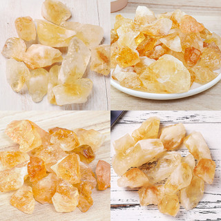 Khoáng chất Citrine tự nhiên Mẫu vật Hình dạng không đều Mở rộng Đá thơm Pha lê Đá khoáng Bể cá Số lượng lớn Đá trang trí