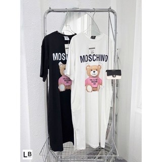 Váy Suông - Đầm Suông Gấu MOCHI From Rộng Dáng Dài Chất Cotton TTDSA0025
