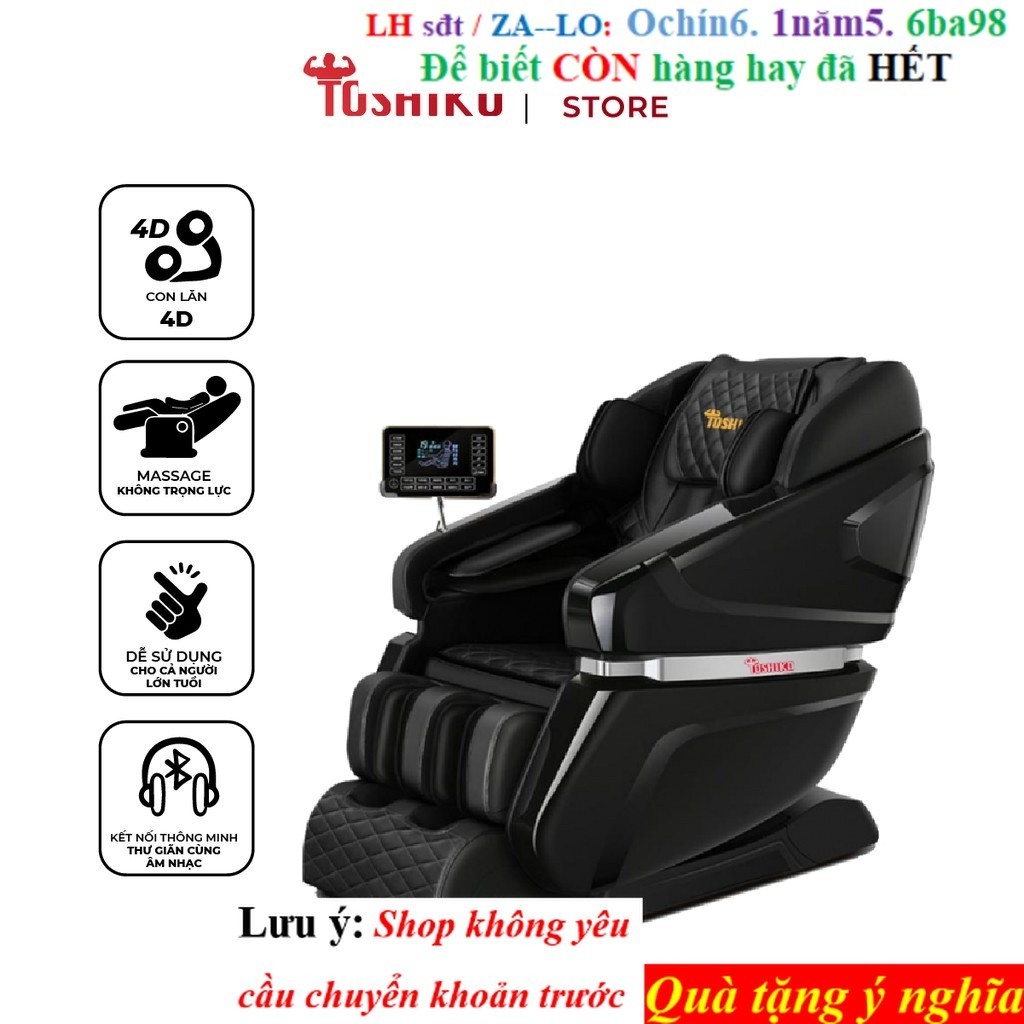 KM- Ghế massage toàn thân Toshiko T65