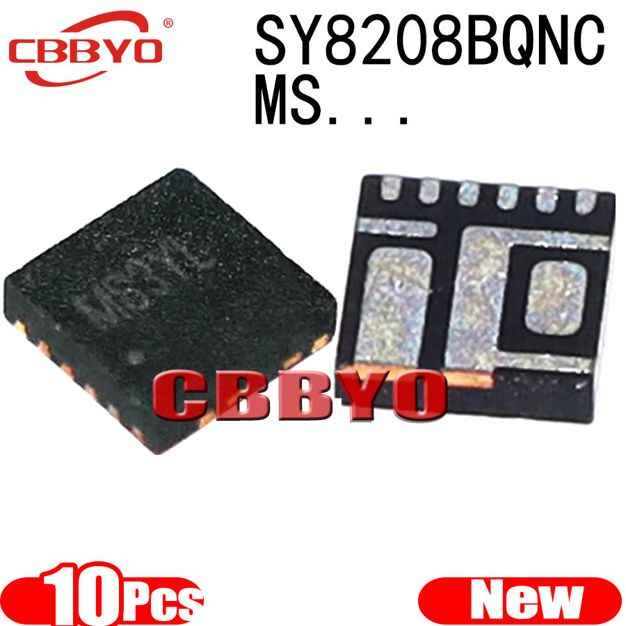 ((10 chiếc) Mới SY8208BQNC SY8208B SY8208 (MS4GE MS3VM MS3BB MS3BC) QFN-6