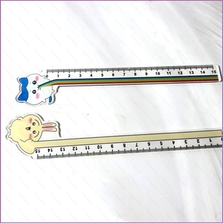 15cm Hoạt Hình Dễ Thương Chiikawa Hachiware Usagi Thước Thẳng Trường Quà Tặng Cho Trẻ Em Ngộ nghĩnh Sinh Viên Văn Phòng Phẩm 121