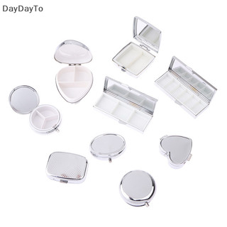 Daydayto 1 Hộp đựng thuốc kim loại Hộp đựng thuốc Hộp đựng thuốc Hộp đựng thuốc Hộp kẹo tròn hình chữ nhật Hộp đựng thuốc Hộp đựng thuốc VN