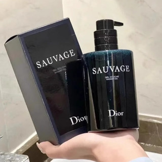 Gel tắm nam Dior Wilderness Gel tắm hương thơm bằng gỗ Gel làm mới 250ml