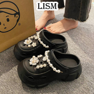 LISM  Dép cross dép sandal nữ  Thanh lịch Tiện lợi Đàn hồi Hợp thời FBT245177U 21Z240520