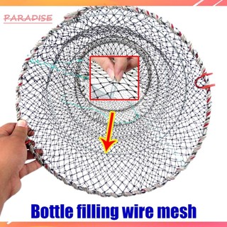 [Paradise1.vn] Lưới câu cá có thể gập lại Bẫy cua Lồng cá Bẫy cá Loach Lưới tôm