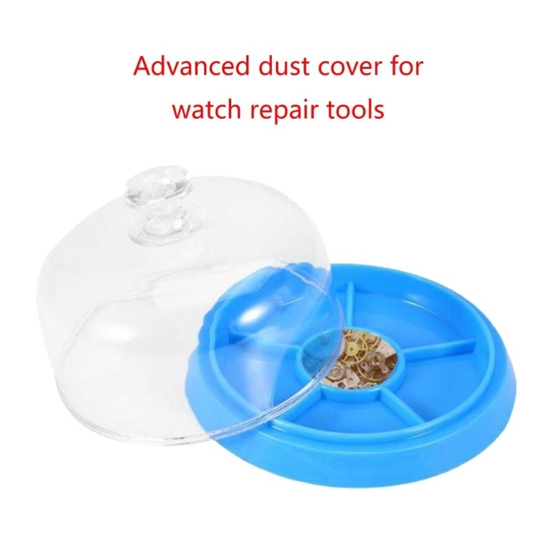 DE Watch Movement Dust Cover Moistureproof Watch Part Storage Box Small Part Craft