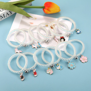 Hoạt Hình Nam Châm Thu Hút Nhỏ Cao Su Ban Nhạc Miễn Phí Bạn Trai Cặp Đôi Vòng Tay Cặp Nữ Sinh Điện Thoại Dây Tóc 10012