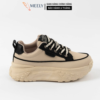 Giày thể thao sneaker nữ meely kiểu dáng hàn quốc độn đế 5cm - hy22