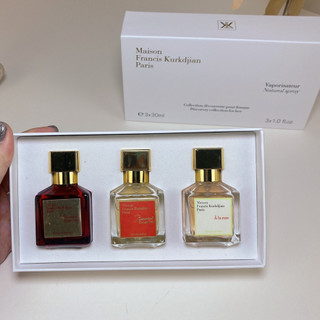Bộ hộp quà tặng nước hoa Maison Francis Kurkdjian Baccarat 540 / One Rose dành cho nam và nữ 30ML * 3