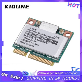 Kiqune2.4g / 5GHz băng tần kép TOPINCO card mạng không dây AR5B22 300Mbps Bluetooth 4.0 WIFI mini PCI-E