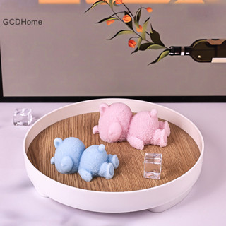 Gcdhome Dễ Thương 3D Ngủ Gấu Mousse Khuôn Làm Bánh Kem Khuôn Silicon Cupcake Topper Bánh Trang Trí Khuôn DIY Phụ Kiện Nướng Bánh HOT
