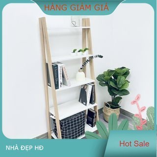 KỆ BẬC THANG - kệ sách 5 tầng đa năng sang trọng