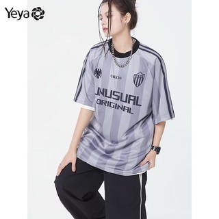 Áo thun nữ ngắn tay in hình YEYA Áo thun đa năng cổ điển kiểu Mỹ