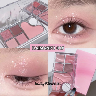 Salty & Sweet storePink bột má hồng phấn mắt sáng 3 trong 1 mamp lớn