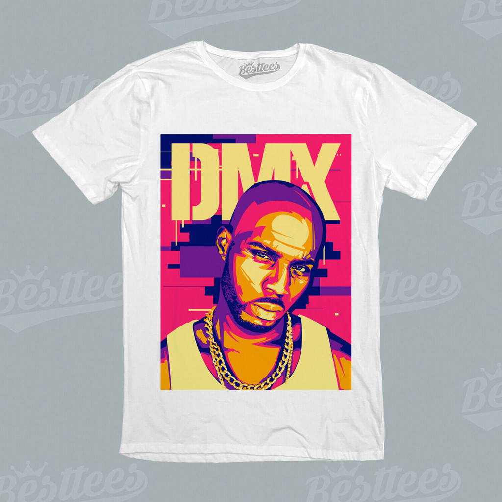 Rapper Hip Hop Dmx Music Gangster Rip Áo thun họa tiết hoạt hình