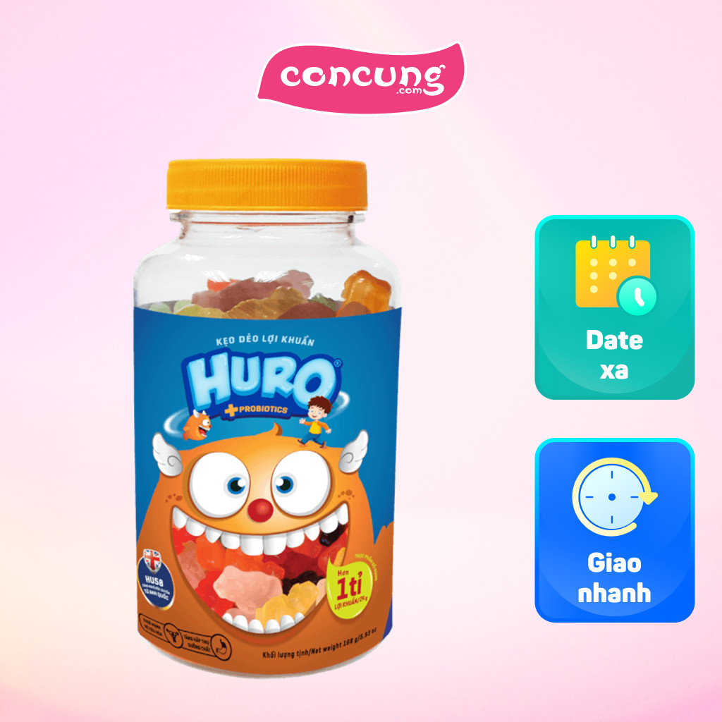 Kẹo dẻo Huro Pan Food 168g