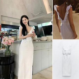  Đầm trang trí xếp lớp ngọt ngào phong cách mới Qin Summer3067340
