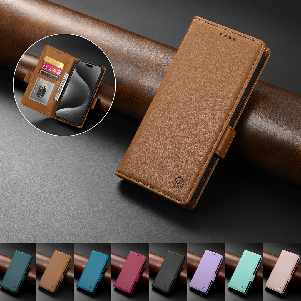Ốp Lật Cho Case for Honor 200 Pro 400 Lite 5G X9a X9b X9c X8b X8c X6a X6b Faux PU Leather Cover Wall