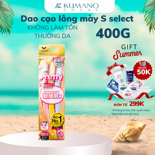 Dao cạo lông mày s select pro use eyebrow razor nhật bản - kumano