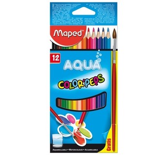 Chì 12 màu nước maped 836011