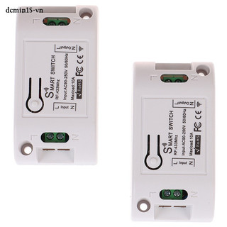 Tianyuanaaa 433 mhz rf công tắc thông minh bộ thu rf không dây hẹn giờ rơle điện thoại điều khiển từ xa tốt gm24658ag