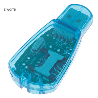 Đầu đọc thẻ sim usb e-woitd bộ sao chép / nhân bản đầu đọc thẻ sim gsm cdma sms backup + cd hnvn