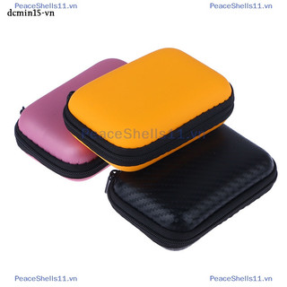 Peaceshells 1pc mini camera case bag multi-function earphone bag video waterproof digital portable bag eva storage box storage bag.