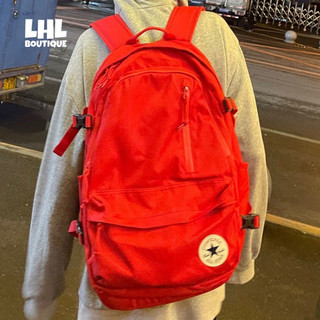  LHL BOUTIQUE balo vải  nữ ,học sinh ,ngoài trời ,nhiều ngăn ,balo màu đỏ,backpack 