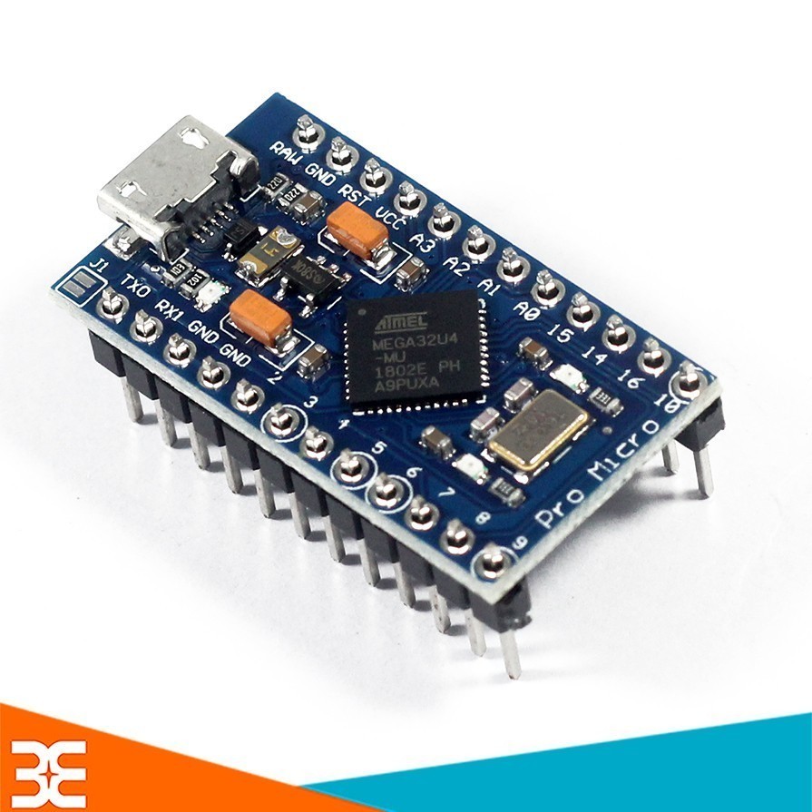 178 Sản phẩm KIT Arduino Pro Micro 5V/16Mhz ATmega32U4 ( BH : 1 tháng )