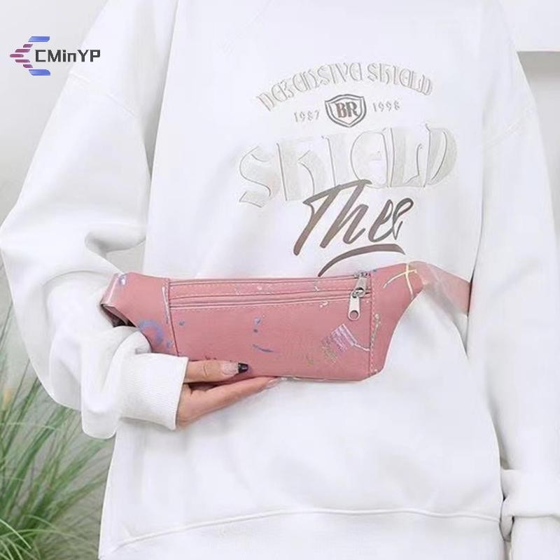 [Cminyp] Túi thắt lưng thể thao thời trang mới Túi điện thoại di động Túi thắt lưng giải trí ngoài trời mới